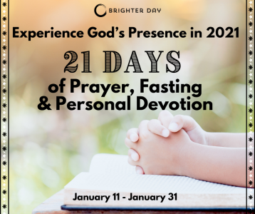 20 Days of Fasting, Prayer, and Personal Devotion