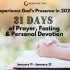 20 Days of Fasting, Prayer, and Personal Devotion